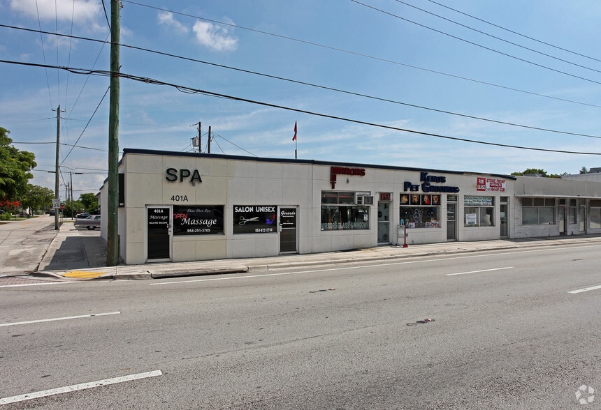 401-405 E Hallandale Beach Blvd, Hallandale Beach, FL for lease - Building Photo - Image 2 of 10