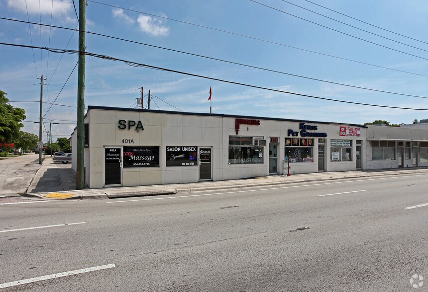 401-405 E Hallandale Beach Blvd, Hallandale Beach, FL à louer - Photo du bâtiment - Image 2 de 10