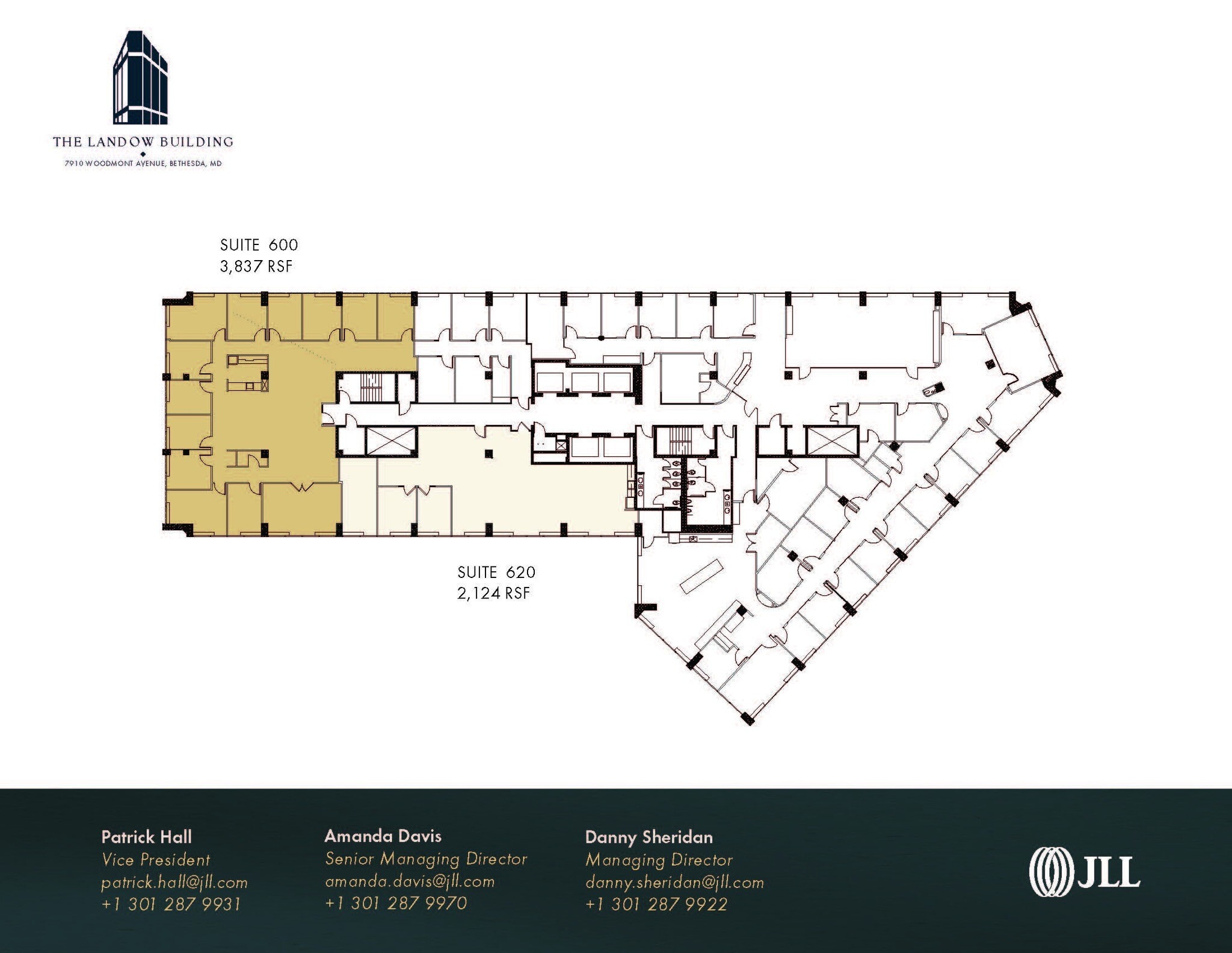 7910 Woodmont Ave, Bethesda, MD for lease Floor Plan- Image 1 of 1