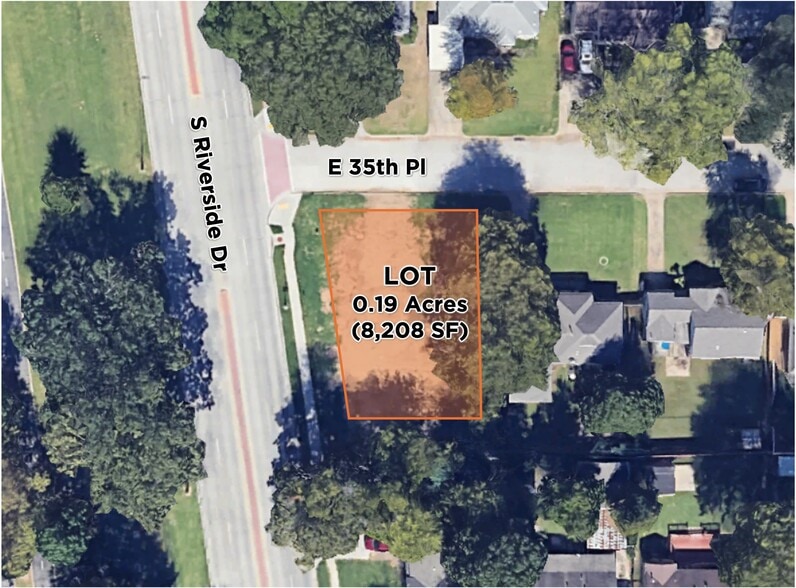 104 35th Pl, Tulsa, OK à vendre - Aérien - Image 2 de 2