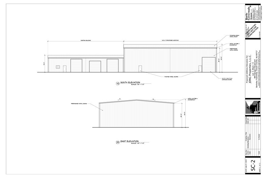 880 Bangert Blvd, Berkeley Township, NJ à louer - Plan de site - Image 3 de 5