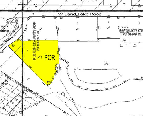 7932 W Sand Lake Rd, Orlando, FL à vendre - Plan cadastral - Image 2 de 80