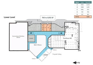1001 Fort Crook Rd N, Bellevue, NE for lease Floor Plan- Image 2 of 2