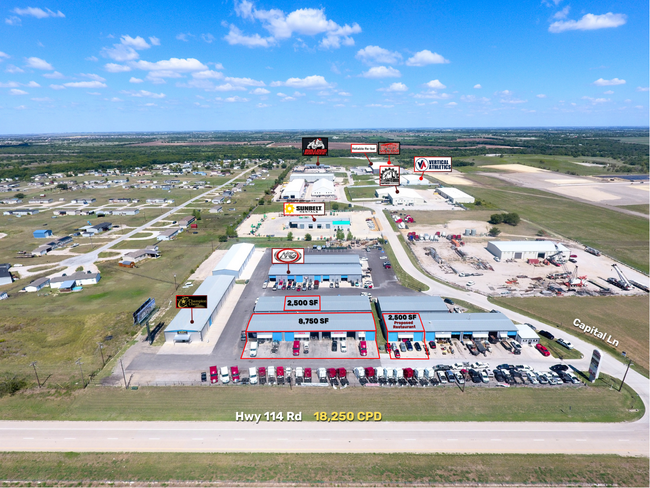 Plus de détails pour 6225 E Highway 114, Rhome, TX - Local d'activités à louer