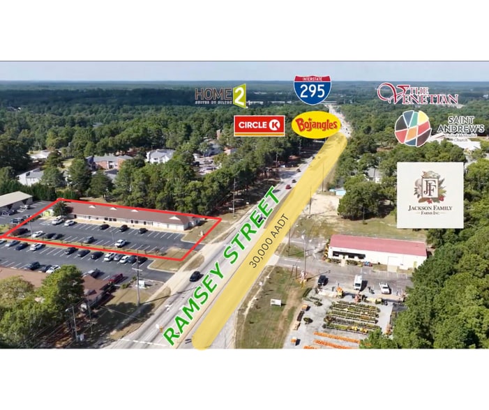 5841-5851 Ramsey St, Fayetteville, NC à vendre - Photo du bâtiment - Image 3 de 21