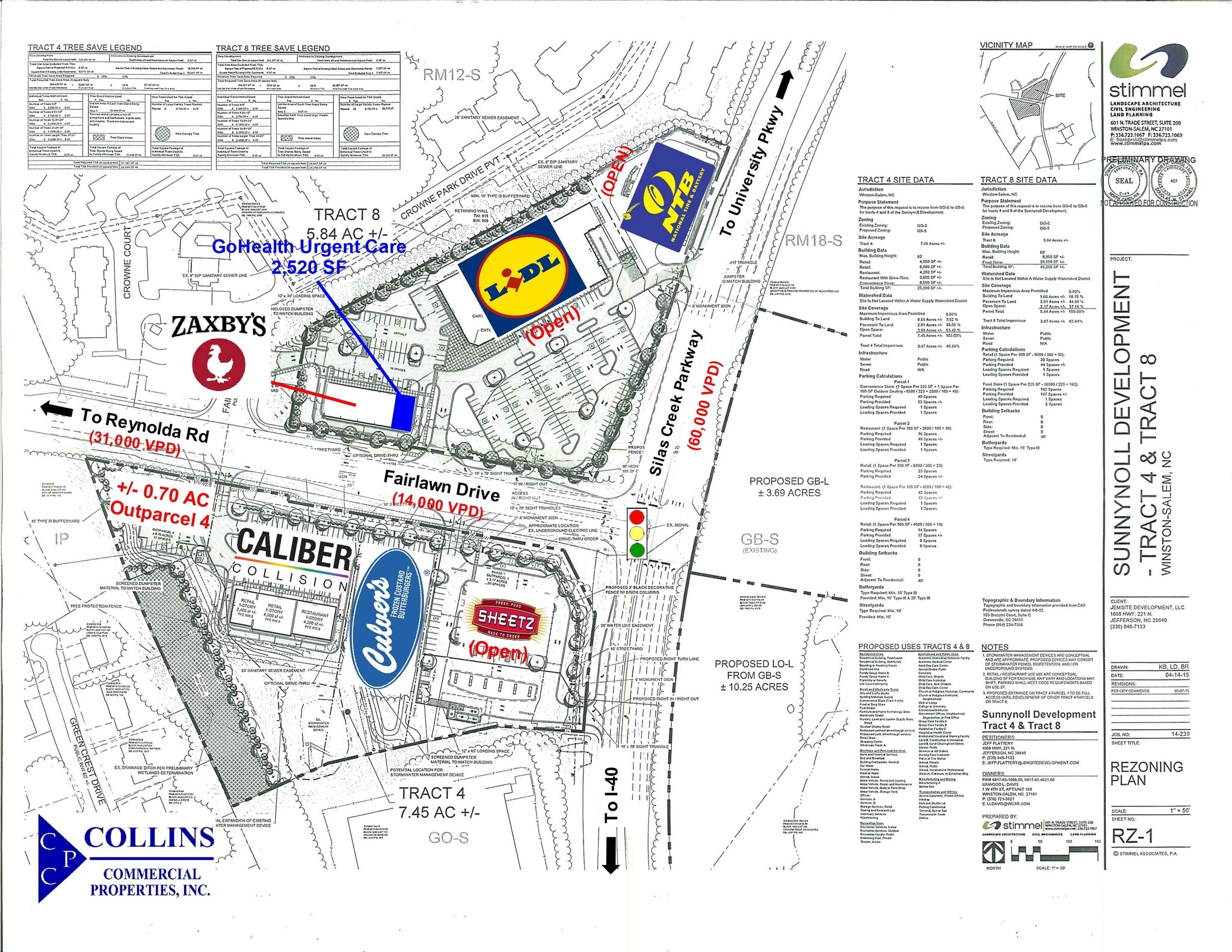 Silas Creek @ Fairlawn Drive, Winston-Salem, NC for sale Building Photo- Image 1 of 2