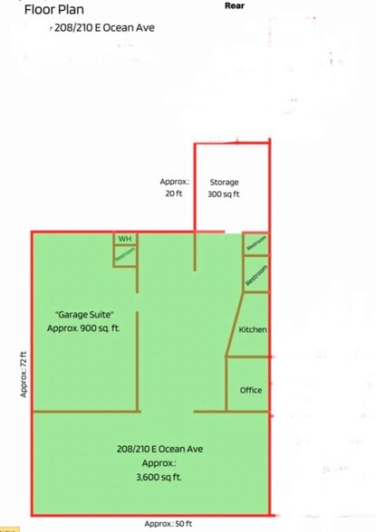 208-210 E Ocean Ave, Lompoc, CA for lease - Floor Plan - Image 3 of 13