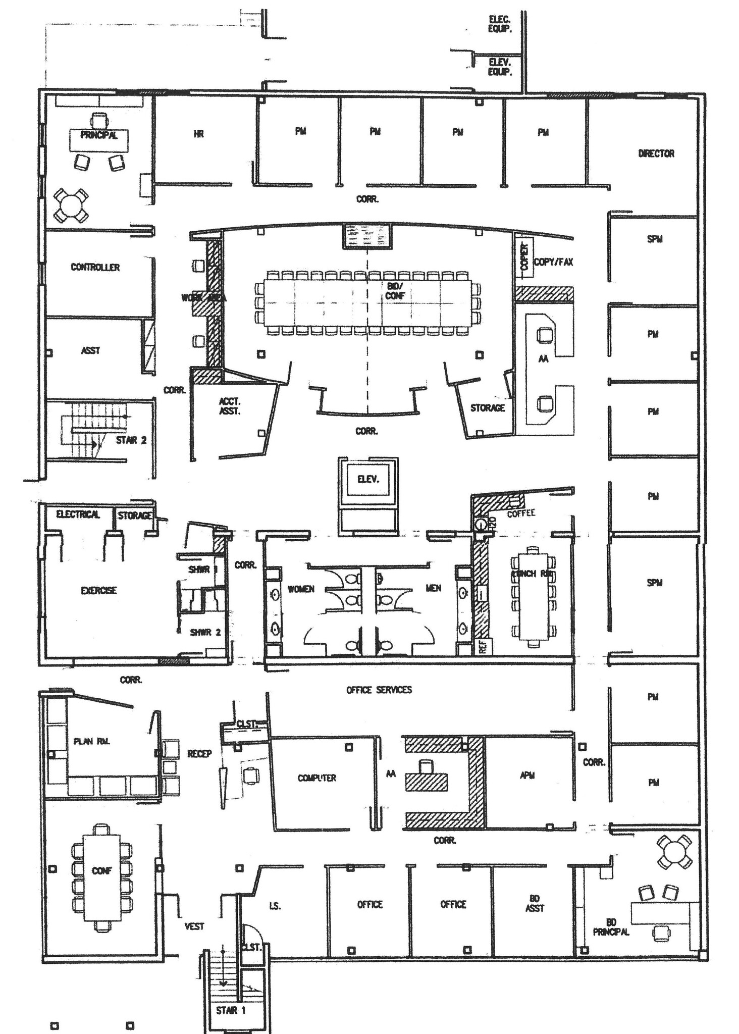 12231 Parklawn Dr, Rockville, MD à louer Plan d  tage- Image 1 de 1