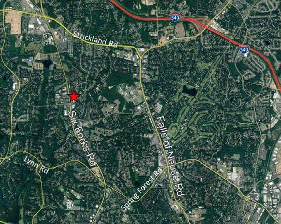 7500 Six Forks Rd, Raleigh, NC à louer - Aérien - Image 3 de 42