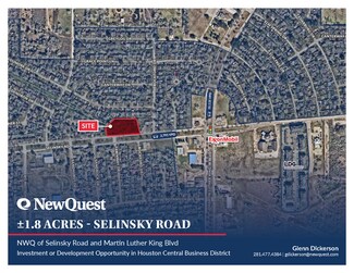 Plus de détails pour Selinsky Road, Houston, TX - Terrain à vendre