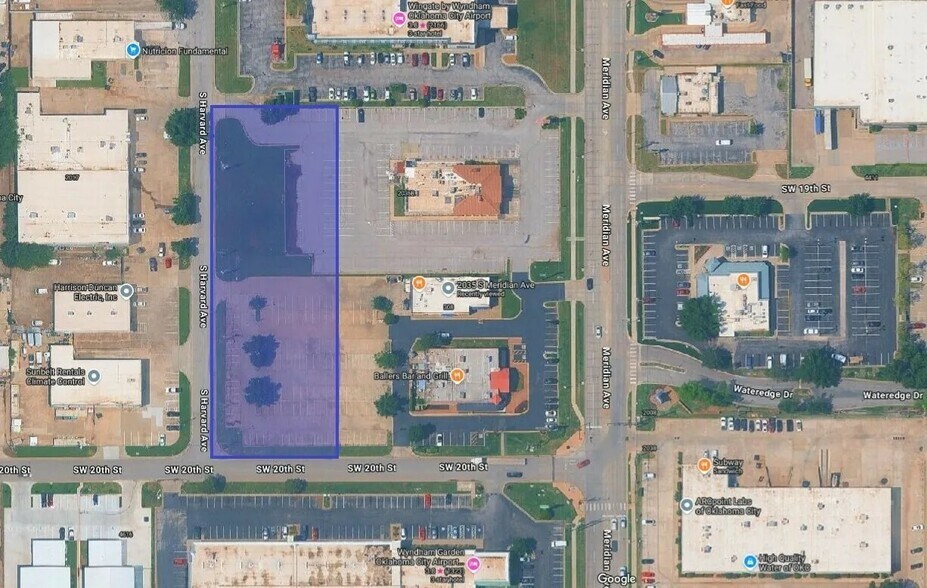 2035 S Meridian Ave, Oklahoma City, OK à vendre - Aérien - Image 3 de 4