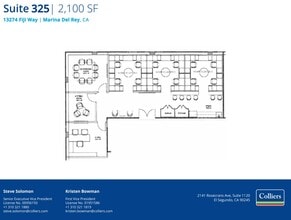 13274 Fiji Way, Marina Del Rey, CA à louer Plan d’étage- Image 1 de 1