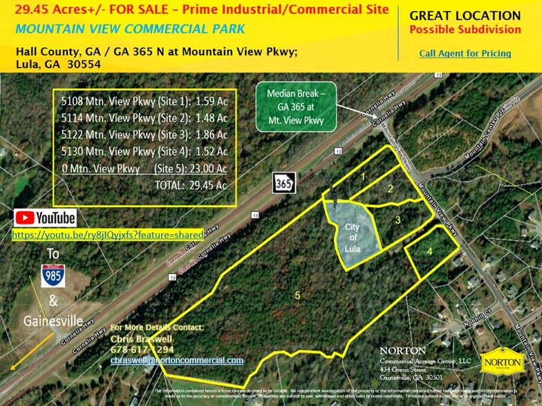 5108 Mountain View, Lula, GA à vendre - Photo du bâtiment - Image 3 de 7