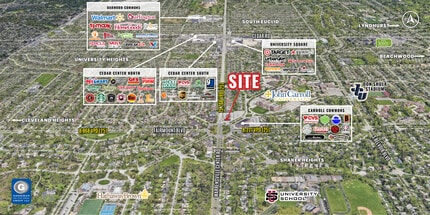 2639 Warrensville Center Rd, University Heights, OH - Aerial map view - Image1