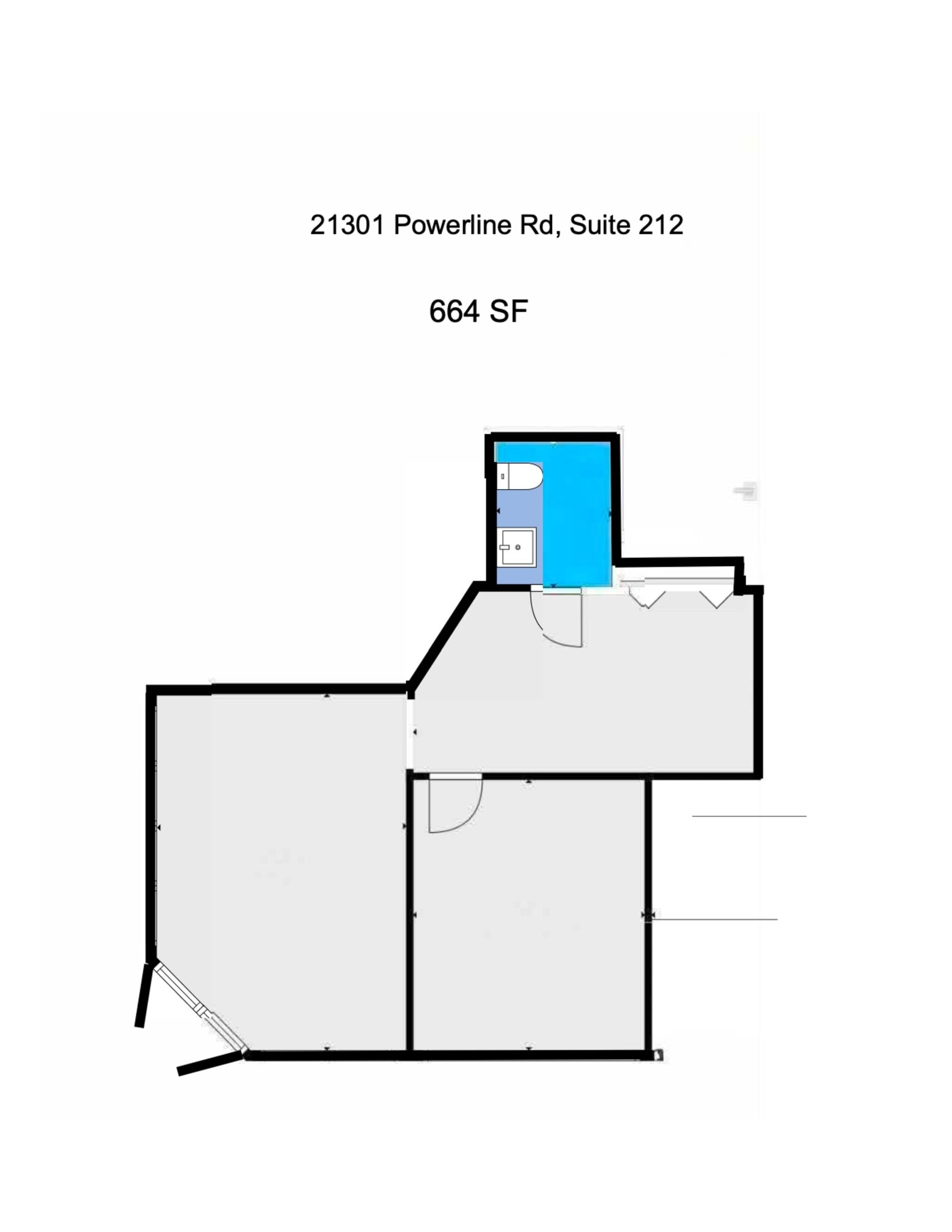 21301 Powerline Rd, Boca Raton, FL for lease Site Plan- Image 1 of 1