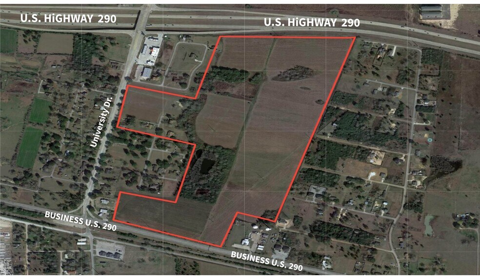HWY 290, Prairie View, TX à vendre - Aérien - Image 1 de 4