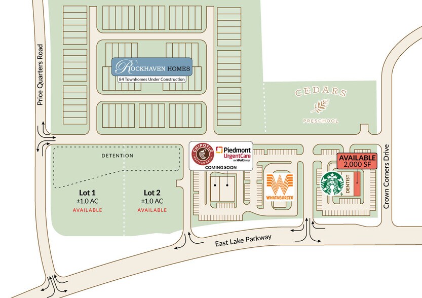 5855-5905 East Lake Pky, McDonough, GA à louer - Photo du bâtiment - Image 3 de 10