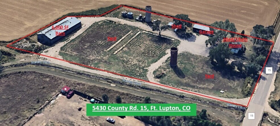 5430 County Road 15, Fort Lupton, CO à louer - Aérien - Image 1 de 21