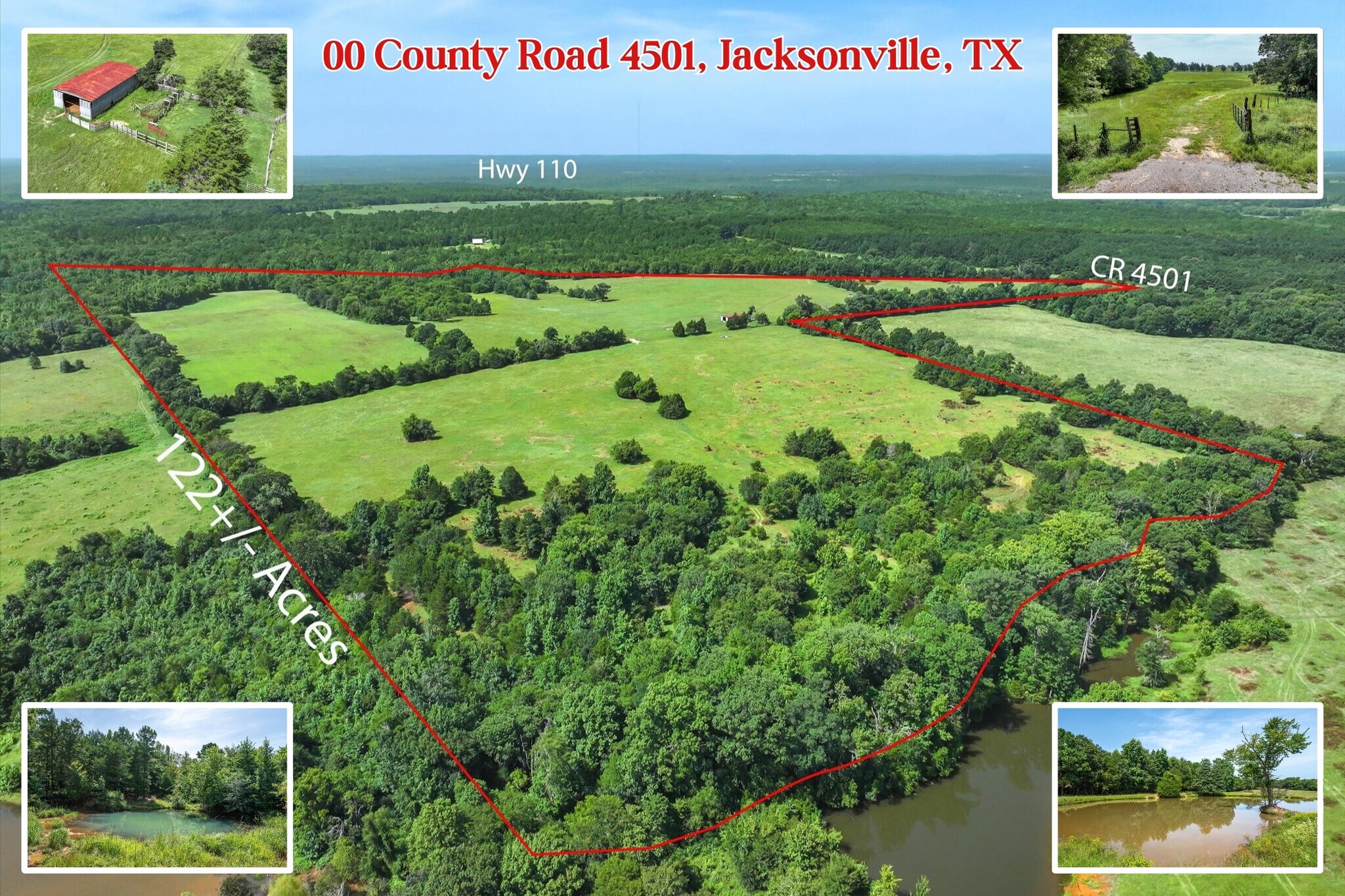 00 County Road 4501, Jacksonville, TX for sale Primary Photo- Image 1 of 41