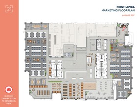 500 E 3rd Ave, San Mateo, CA à louer Plan d  tage- Image 1 de 1