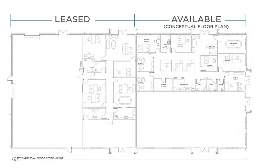 8529 George Washington Memorial Hwy, Yorktown, VA à louer - Plan d’étage - Image 3 de 3