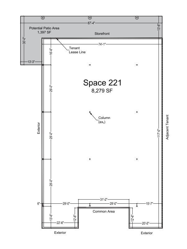 1288-1640 Camino Del Rio N, San Diego, CA for lease Floor Plan- Image 1 of 1