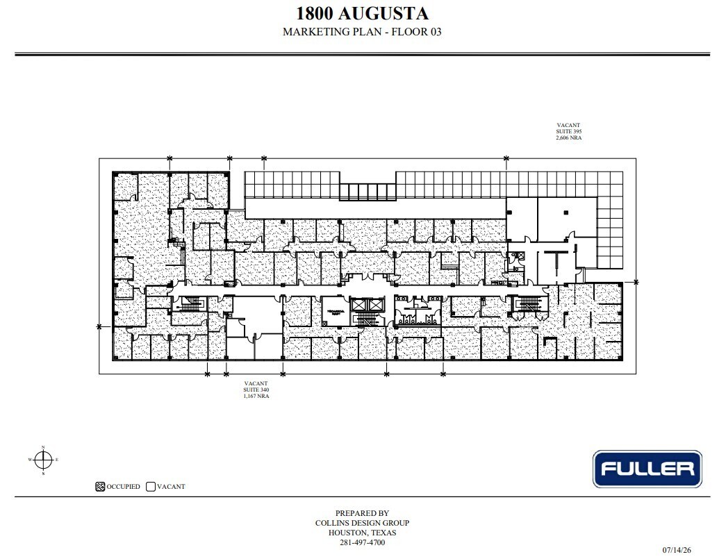 1800 Augusta Dr, Houston, TX for lease Floor Plan- Image 1 of 1