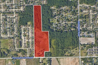 Plus de détails pour 27.65 Acres, Pennsylvania Road, Romulus, MI - Terrain à vendre