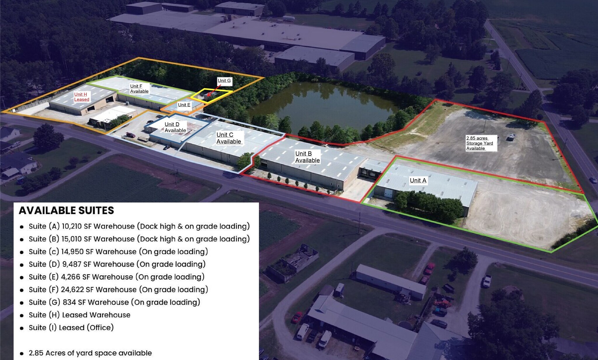 4734 Potato House Ct, Wilson, NC à louer Plan de site- Image 1 de 21