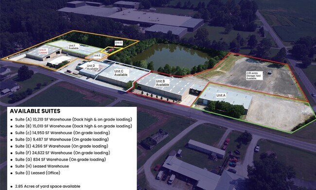 Plus de détails pour 4734 Potato House Ct, Wilson, NC - Industriel à louer