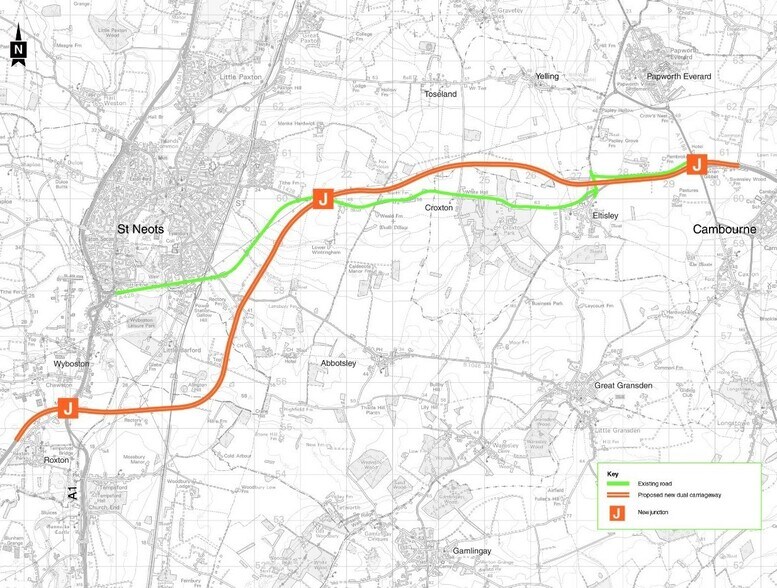 A1 Land To East Of, Blunham à vendre - Photo du bâtiment - Image 3 de 4