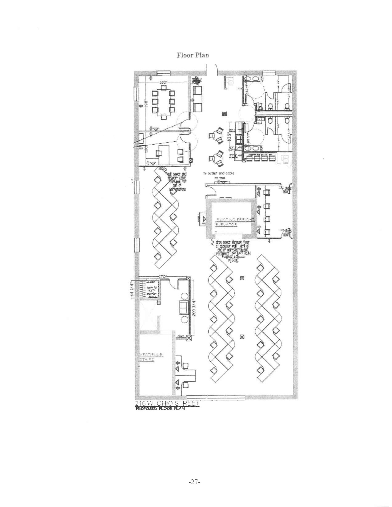 216 W Ohio St, Chicago, IL for lease Site Plan- Image 1 of 1