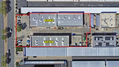 42704 10th St W, Lancaster, CA - Aérien  Vue de la carte - Image1