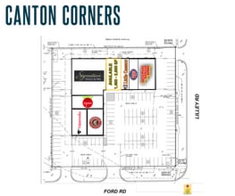 42400-42454 Ford Rd, Canton Township, MI for lease Floor Plan- Image 1 of 1