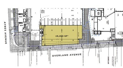 2455 Overland Ave, Los Angeles, CA à louer Plan de site- Image 1 de 1