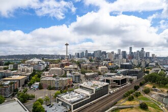 201 Elliott Ave W, Seattle, WA - AÉRIEN Vue de la carte