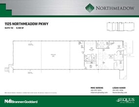 1100 Northmeadow Pky, Roswell, GA for lease Floor Plan- Image 1 of 1