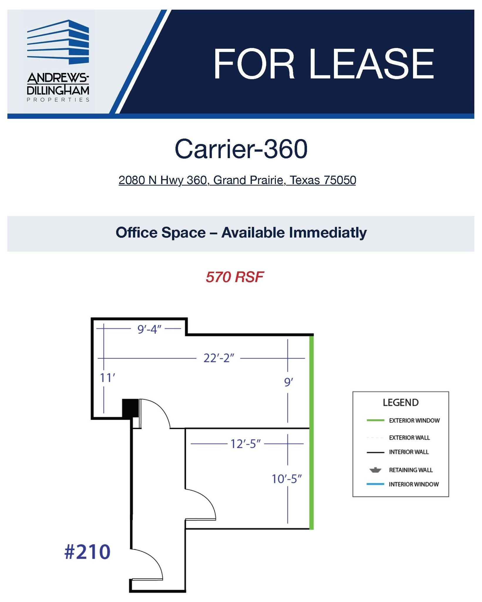2080 N State Highway 360, Grand Prairie, TX for lease Floor Plan- Image 1 of 1
