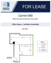 2080 N State Highway 360, Grand Prairie, TX for lease Floor Plan- Image 1 of 1