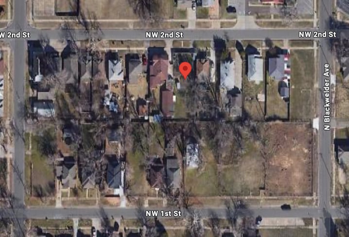 1520 NW 2nd St, Oklahoma City, OK à vendre - Aérien - Image 2 de 2