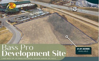 Plus de détails pour 101 W Bass Pro Dr, Broken Arrow, OK - Terrain à vendre