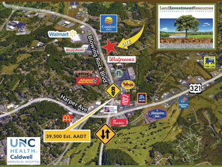 Plus de détails pour 710 Blowing Rock Blvd, Lenoir, NC - Terrain à vendre