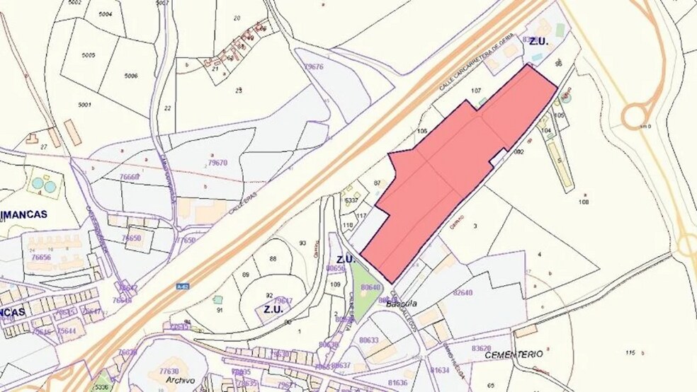 Camino Geria, 3, Simancas, Valladolid for sale - Plat Map - Image 3 of 3