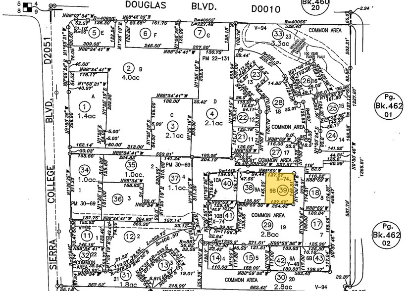 4170 Douglas Blvd, Granite Bay, CA à vendre - Plan cadastral - Image 1 de 1