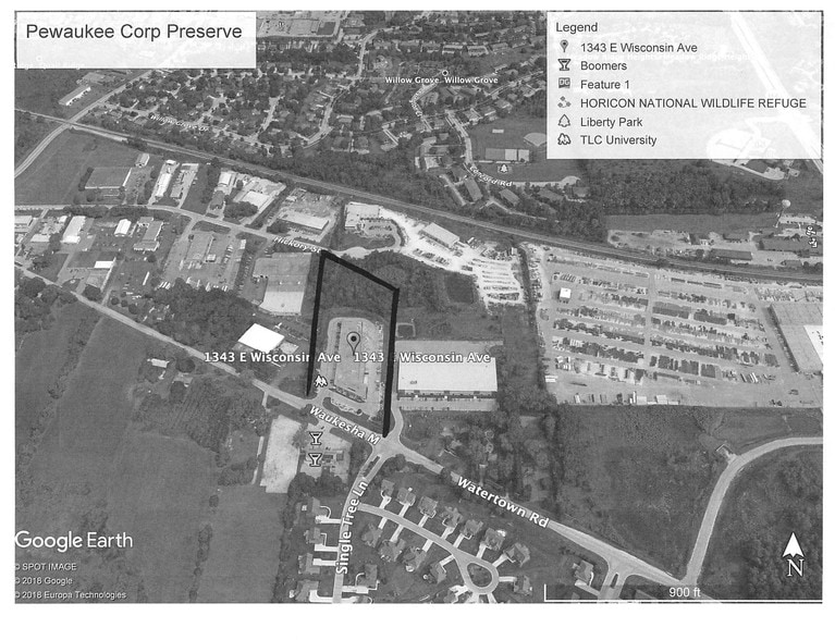 1343 E Wisconsin Ave, Pewaukee, WI for lease - Aerial - Image 2 of 52