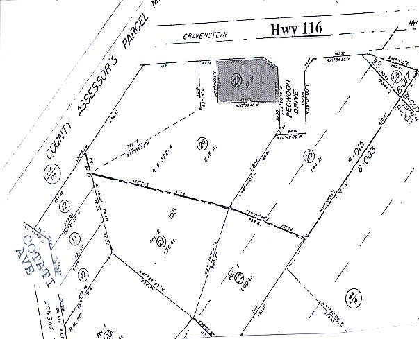 8500 Gravenstein Hwy, Cotati, CA à vendre - Plan cadastral - Image 2 de 8