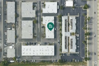832-834 W 9th St, Upland, CA - AERIAL  map view