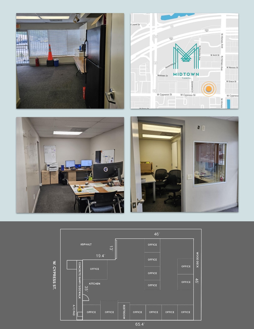 3619 W Cypress St, Tampa, FL for lease Floor Plan- Image 1 of 1