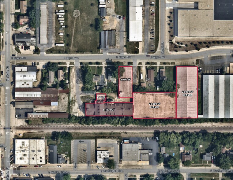 255 Keyes Ave, Hampshire, IL à vendre - Aérien - Image 2 de 2