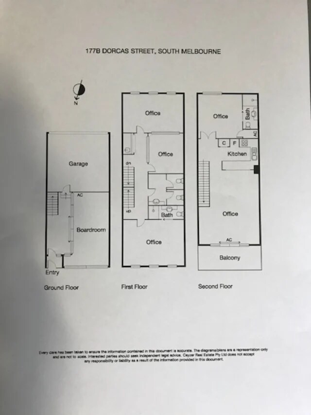 177B Dorcas St, South Melbourne for lease Floor Plan- Image 1 of 2